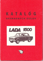 Katalóg náhradných dielov Lada 1500
