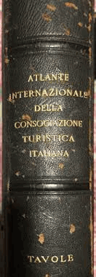 Atlante Internazionale della Consociazione Turistica Italiana. Centosettantasei tavole principali. ...