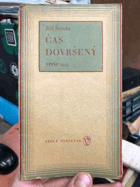 Čas dovršený - verše 1945 VĚNOVÁNÍ AUTORA!!