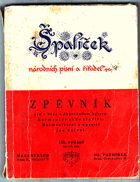 2SVAZKY Špalíček národních písní a říkadel sv. I - II (zpěvník pro 1 hlas s doprovodem ...
