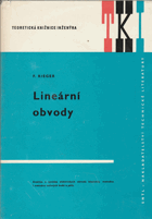 Lineární obvody. Celost. vysokoškolská učebnice.