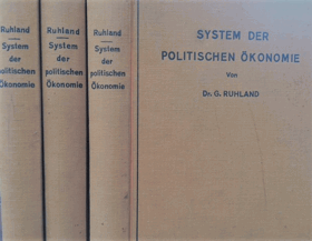 System der politischen Ökonomie - Band I+II+III