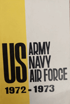 US army, navy, air force 1972 1973