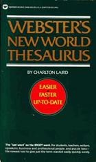 Webster's New World Thesaurus