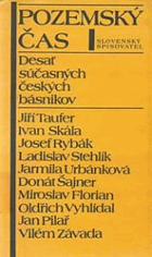 Pozemský čas - desať súčasných českých básníkov