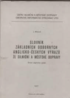 Slovník základních odborných anglicko-českých výrazů ze silniční a městské dopravy