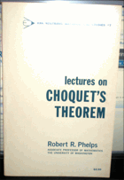 Lectures on Choquet's theorem