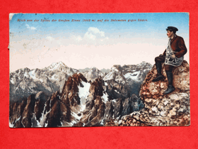 Dolomity, Itálie (pohled)