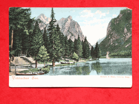 Toblacher See, Itálie (pohled)