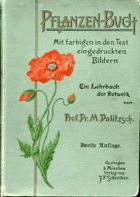Pflanzenbuch. mit in den Text eingedruckten farbigen Abbildungen - ein Lehrbuch der Botanik zum ...