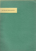 Zpěvy páteční. Vydal Dr. Fr. Tichý. Bibliofilské vydání na ručním papíře. Upravil ...