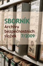 Sborník archivu bezpečnostních složek 7/2009