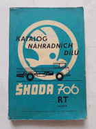 Škoda 706 RT valník - katalog náhradních dílů