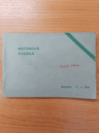 MOTOROVÁ VOZIDLA - SEZNAM