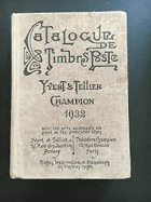 Catalogue de Timbres-Poste Trente-Sixieme ÉDITION