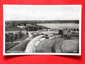 Vratislav - Wrocław - stadion Hermanna Göringa, Polsko (pohled)