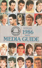 Official 1986 MIPTC Media Guide Z OSOBNÍ KNIHOVNY - IVAN LENDL+JUDr. JIŘÍ LENDL!