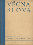 Věčná slova - slovníček latinských citátů