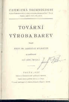 Tovární výroba barev.