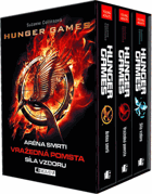 3SVAZKY Hunger Games BOX 1-3 Aréna smrti, Vražedná pomsta, Síla vzdoru