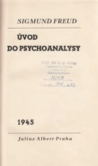 Úvod do psychoanalysy