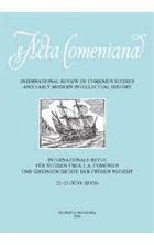 Acta Comeniana - Archiv pro bádání o životě a díle Jana Amose Komenského - internationale ...