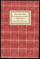 Der ausgewählten Gedichte anderer Teil - Insel-Bücherei Nr. 480