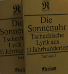 2SVAZKY Die Sonnenuhr - Tschechische Lyrik aus 11 Jahrhunderten - Teile 1-2-3