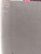 World Finance, 1937-1938