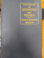 Handbook of Chemistry and Physics 37th Edition