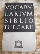 Vocabularium bibliothecarii