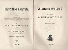 Jaroslavský okres Vlastivěda moravská