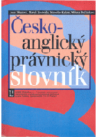 Česko anglický právnický slovník