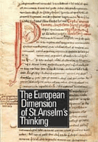 The European dimension of St. Anselm's thinking