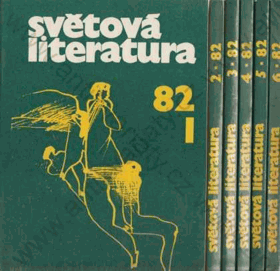 Světová literatura 1982 - revue zahraničních literatur KOMPLET 6sv!