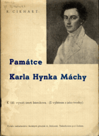 Památce Karla Hynka Máchy Mácha K 100. výročí úmrtí básníkova