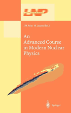 An advanced course in modern nuclear physics.