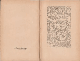 Zpověď anglického poživače opia