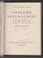 Pohlavní psychologie. The Psychology of Sex