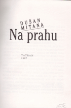 Na prahu