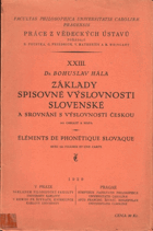 Základy spisovné výslovnosti slovenské a srovnání s výslovností českou