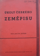 Úkoly českého zeměpisu