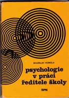 Psychologie v práci ředitele školy