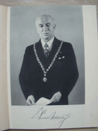 PhDr Edvard Beneš, president republiky Československé, čestným doktorem práv