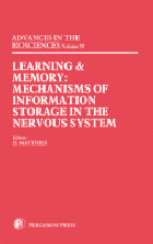 Learning and memory - mechanisms of information storage in the nervous system - proceedings of the ...