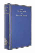 Oxford book of english prose