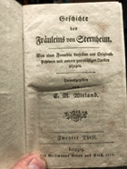 Geschichte des Fräuleins von Sternheim. VOn einer Freundin derselben aus Originalpapieren und ...