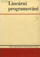 Lineární programování. Hospodářské počty pro 3. roč. stř. ekon. škol.