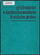 Příživnictví v československém trestním právu