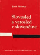 Slovosled a vetosled v slovenčine